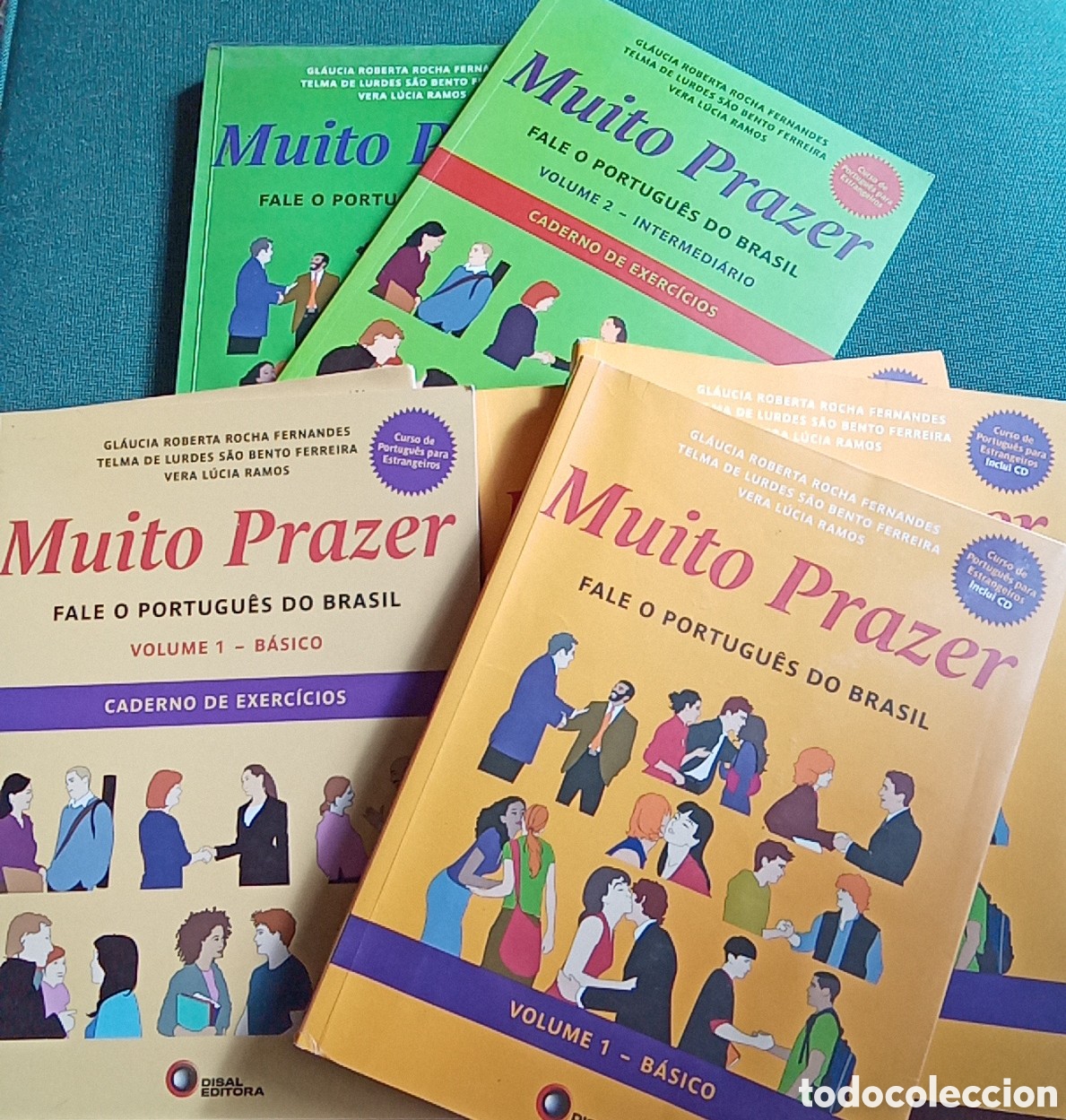 Libros de segunda mano: Libro de texto Muito Prazer Fale o Portugu&ecirc;s do Brasil volume 1 B&aacute;sico