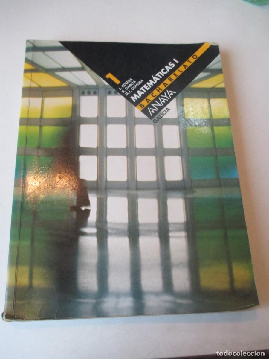 Libros de segunda mano: Matem&aacute;ticas 1 Bacharelato Galicia Anaya W42681