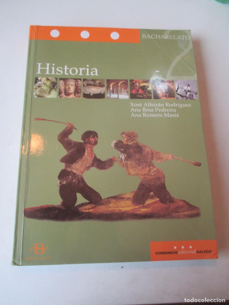 Libros de segunda mano: Historia Bacharelato (gallego) Ed. Bahia W42686