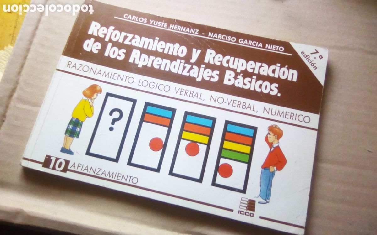 Libros de segunda mano: Reforzamiento y recuperaci&oacute;n de los aprendizajes b&aacute;sicos. Razonamiento l&oacute;gico verbal, no verbal, num