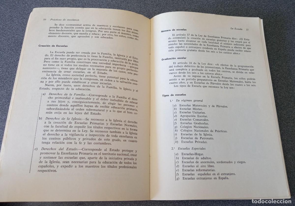 Libros de segunda mano: Pr&aacute;cticas De Ense&ntilde;anza 1&ordm; Teodoro Agustin - Foto 6