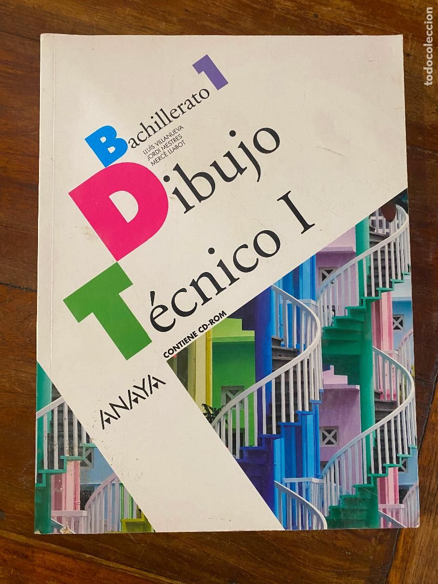 Libros de segunda mano: dibujo tecnico I bachillerato 1 Anaya, muy buen estado