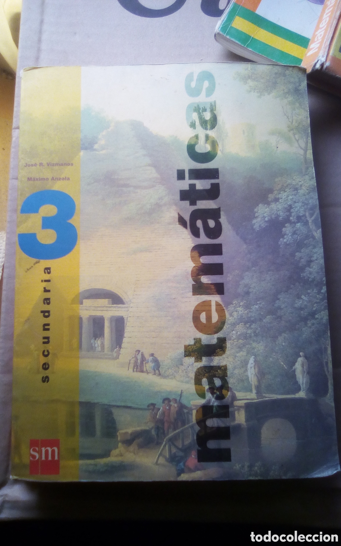 Libros de segunda mano: Matem&aacute;ticas 3. Educaci&oacute;n secundaria. Ediciones SM, a&ntilde;o 1994. Estado normal.