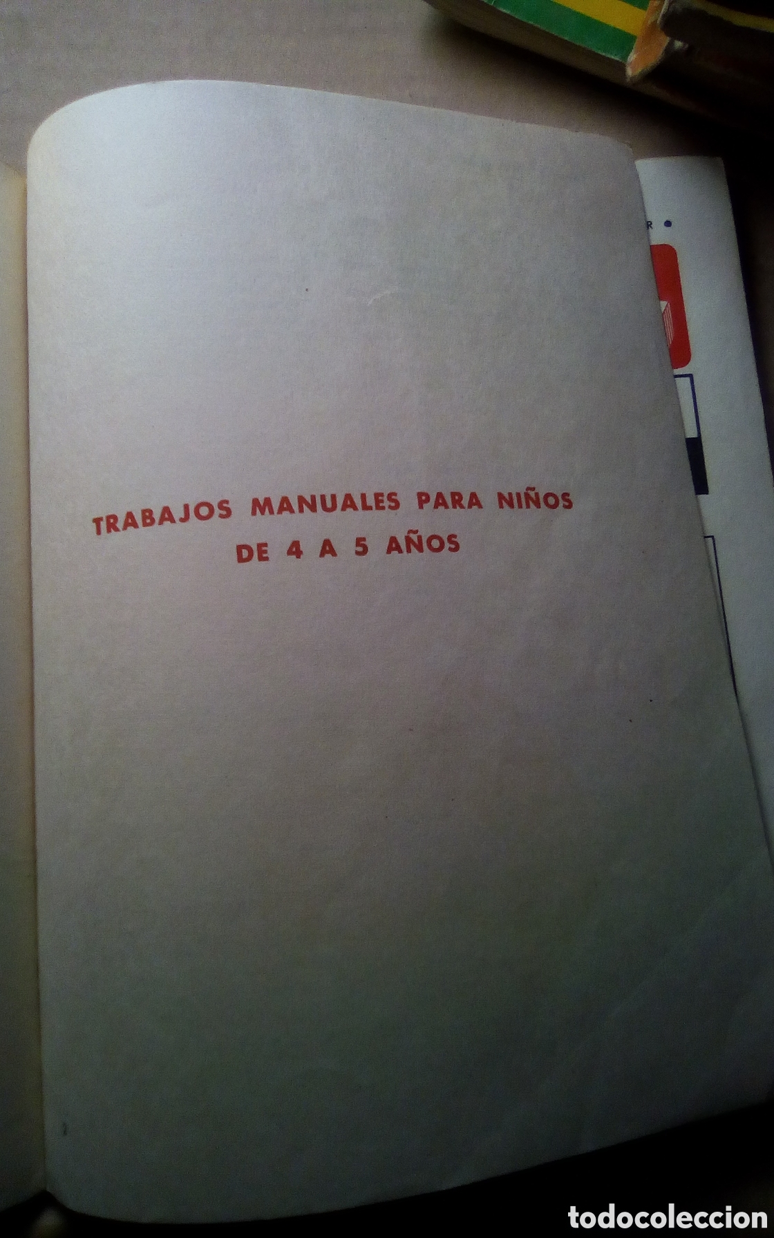 Libros de segunda mano: La educaci&oacute;n manual en la escuela de p&aacute;rvulos. Segunda edici&oacute;n, a&ntilde;o 1971. Contiene esquemas para rea