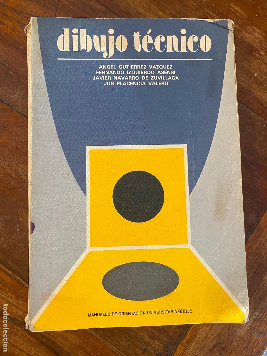 Libros de segunda mano: DIBUJO TECNICO, MANUALES DE ORIENTACION UNIVERSITARIA - VV. AA. - ANAYA