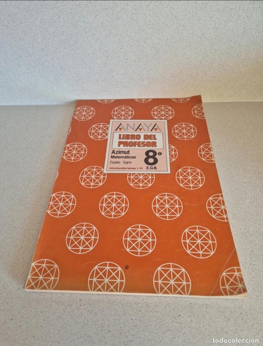 Libros de segunda mano: Libro &rdquo;Matematicas&rdquo; 8&deg;EGB - Foto 1