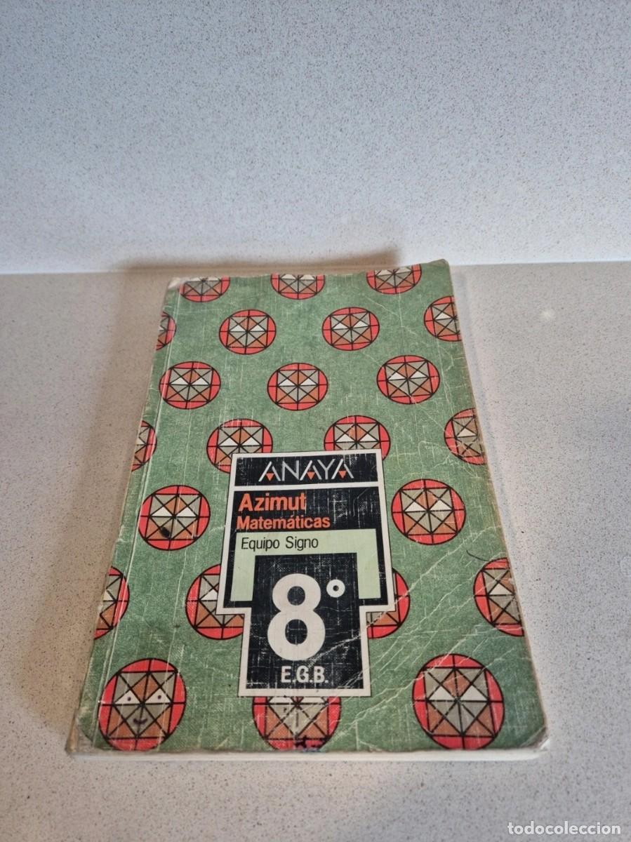 Libros de segunda mano: Libro &rdquo;Matematicas&rdquo; 8&deg;EGB