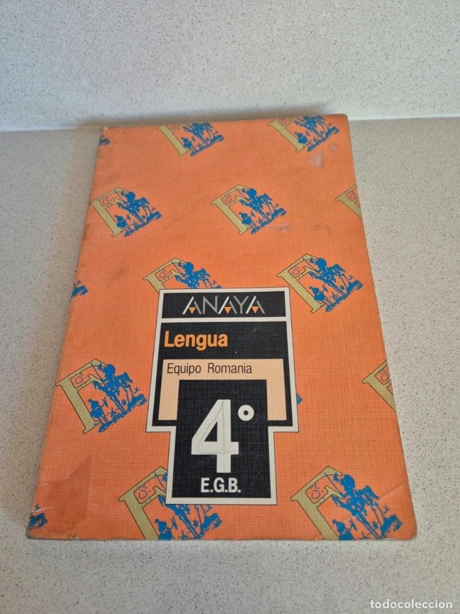Libros de segunda mano: Libro &rdquo;Lengua&rdquo; 4&deg;EGB - Foto 1