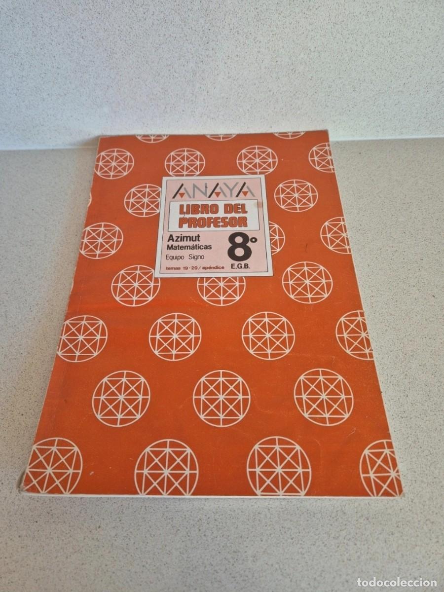 Libros de segunda mano: Libro &rdquo;Matematicas&rdquo; 8&deg;EGB - Foto 1