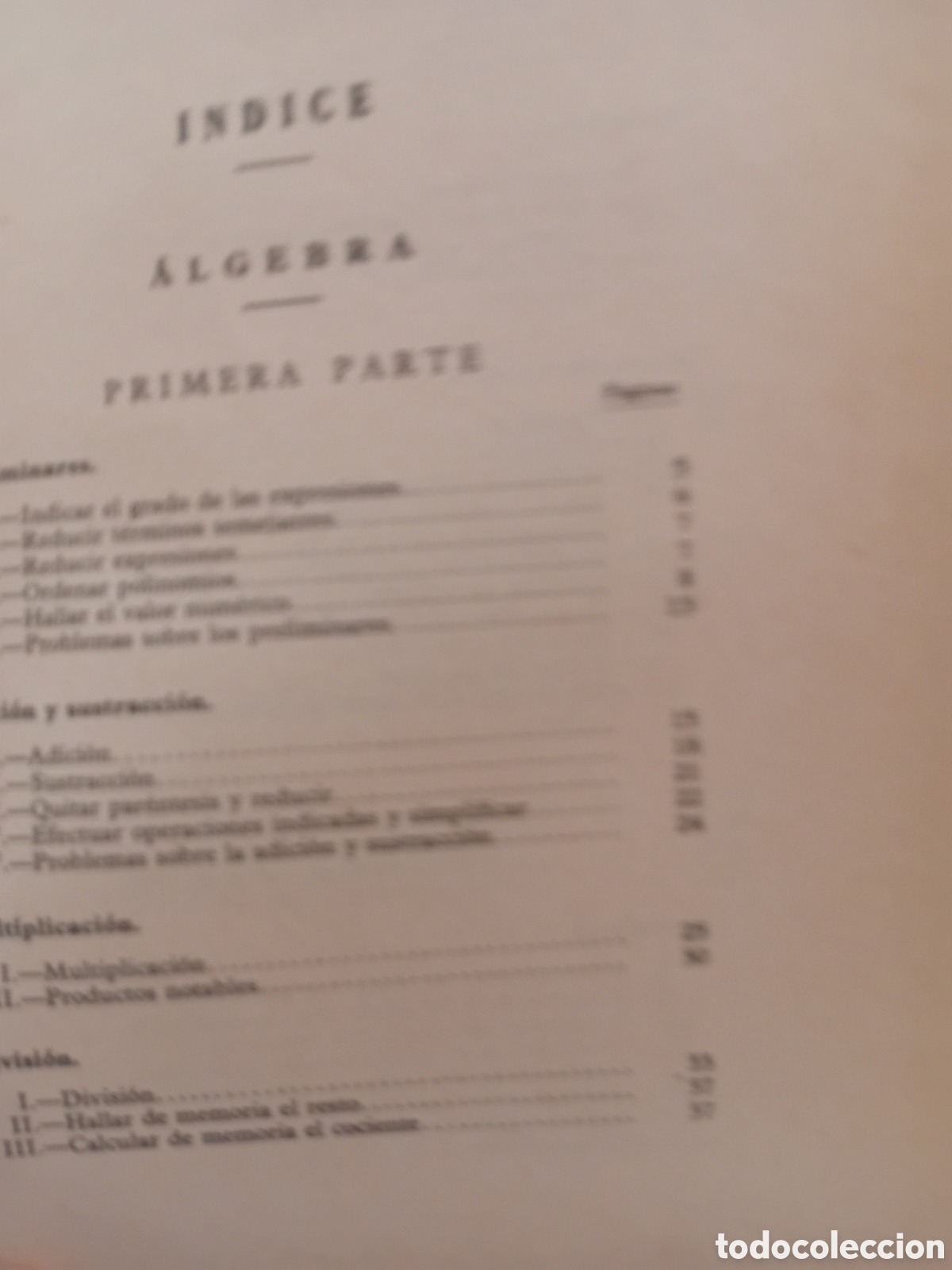Libros de segunda mano: ALGEBRA Y TRIGONOMETRIA - Foto 4