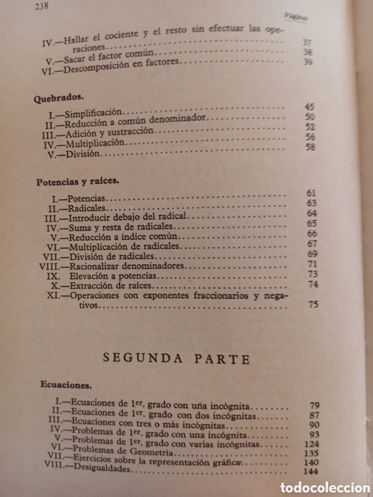 Libros de segunda mano: ALGEBRA Y TRIGONOMETRIA - Foto 6