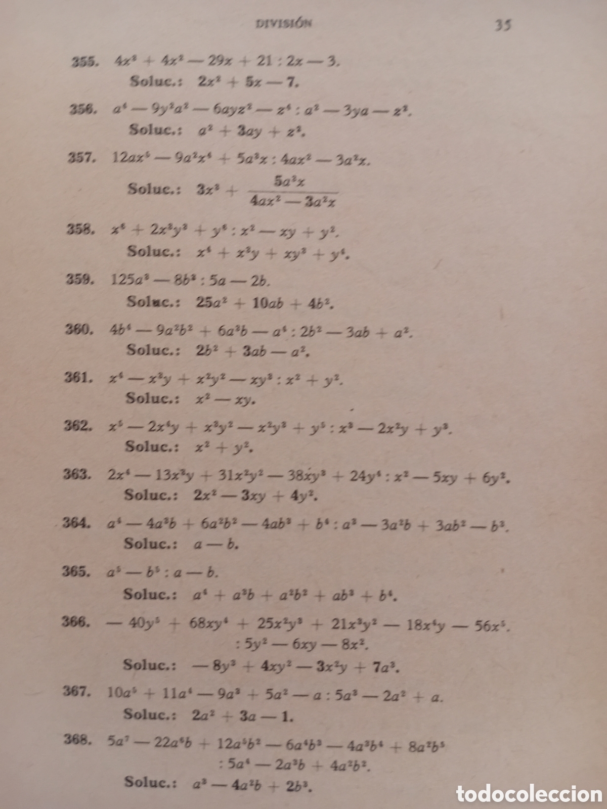 Libros de segunda mano: ALGEBRA Y TRIGONOMETRIA - Foto 7