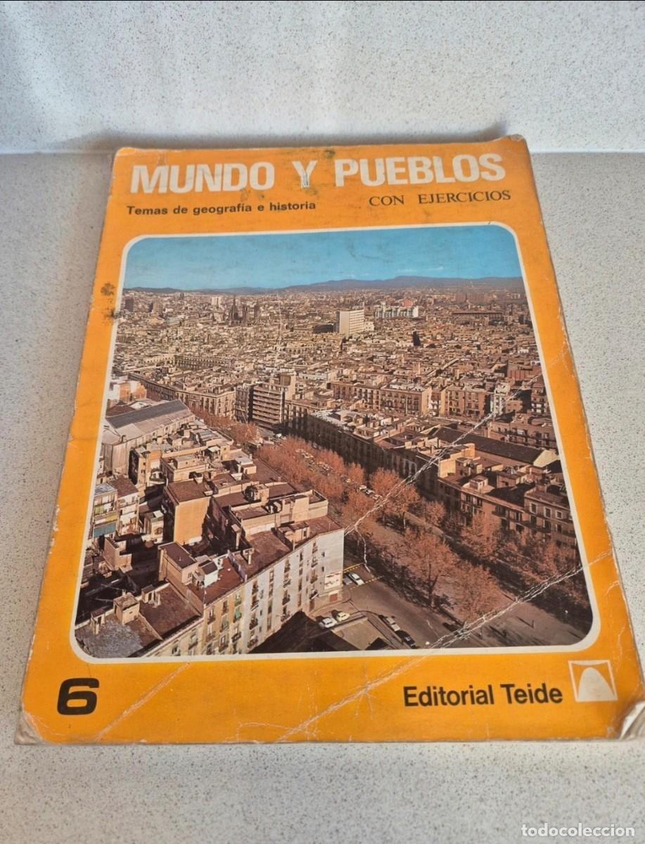 Libros de segunda mano: Libro &rdquo;Mundo y pueblos&rdquo;