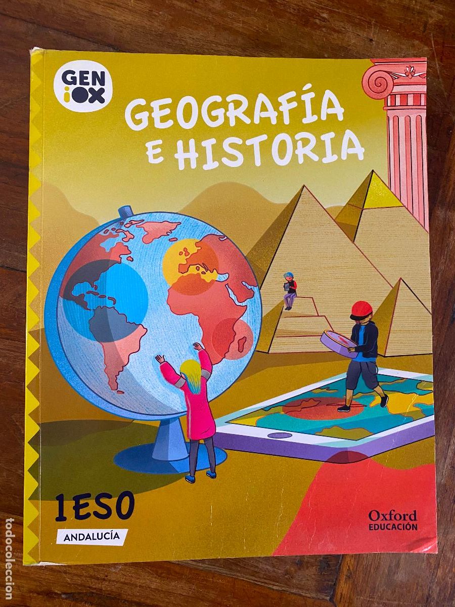 Libros de segunda mano: GEOGRAFIA E HISTORIA 1 ESO, ANDALUCIA, OXFORD EDUCACION