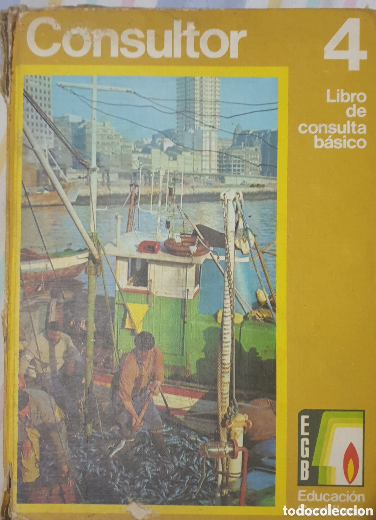 Libros de segunda mano: CONSULTOR : Libro de consulta b&aacute;sico. Nivel 4. Educaci&oacute;n General B&aacute;sica [EGB]. - SANTILLANA, 1972