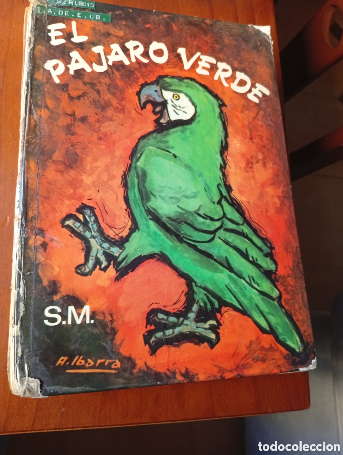 Libros de segunda mano: LIBRO DE LECTURA EGB EDITORIAL S M EL PAJARO VERDE A. IBARRA 1971 1974