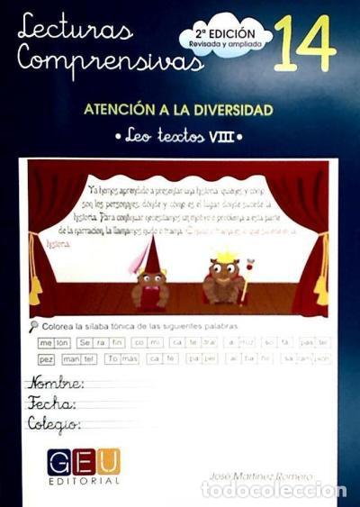 Libros: Lecturas comprensivas 14 - Mart&iacute;nez Romero, Jos&eacute; - Foto 1