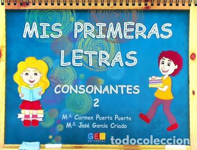 Libros: MIS PRIMERAS LETRAS 2 CONSONANTES GEU - AA.VV - Foto 1