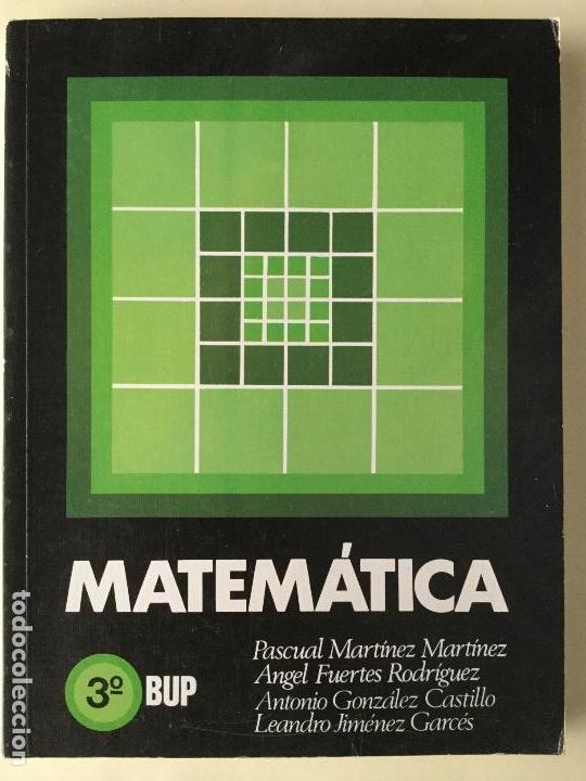 Libros: Matematicas 3* BUP. DIDASCALIA. NUEVO - Foto 1