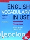 Livres: English Vocabulary in Use. Elementary Third edition. Book with answers and Enha - McCarthy, Michael