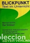 Libros: Der Vorleser - Schlink, Bernhard; Urban, Cerstin - Foto 1