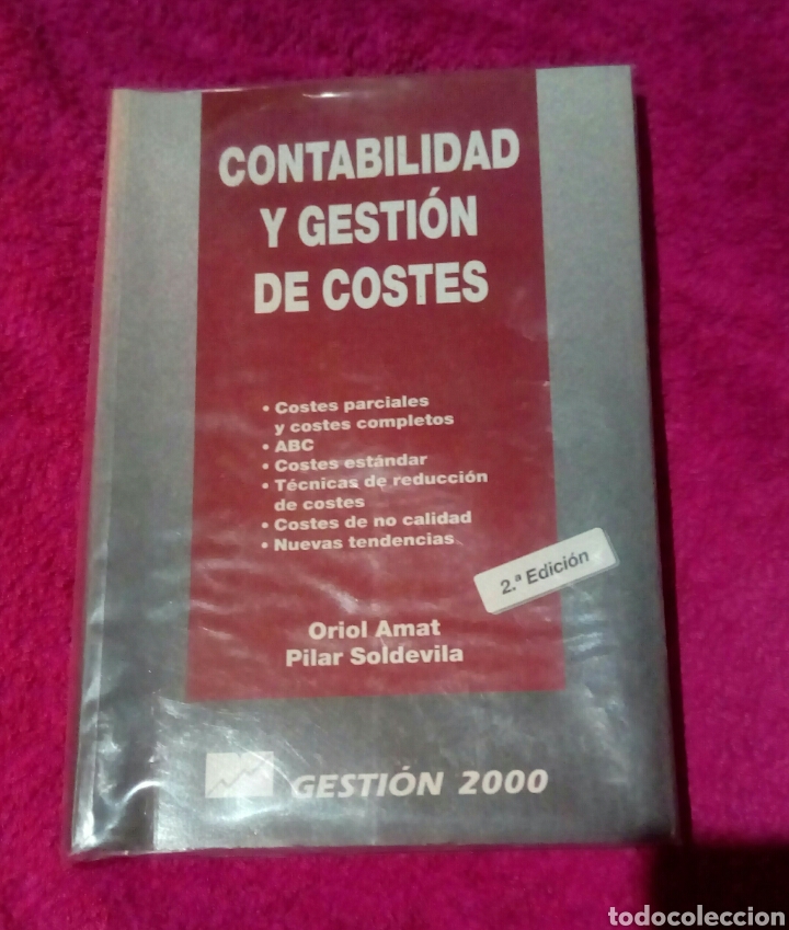 Libros: Libro contabilidad y gesti&oacute;n de costes - Foto 1