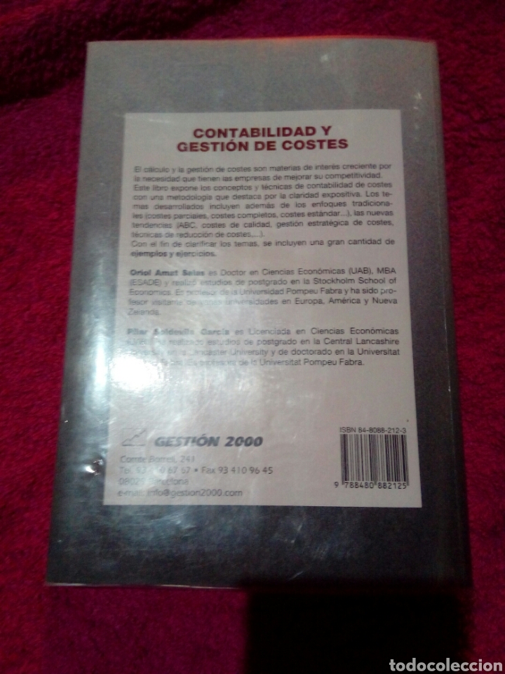 Libros: Libro contabilidad y gesti&oacute;n de costes - Foto 2