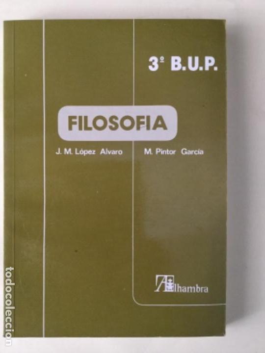 Libros: Filosofia 3&ordm; BUP. ALHAMBRA. NUEVO - Foto 1