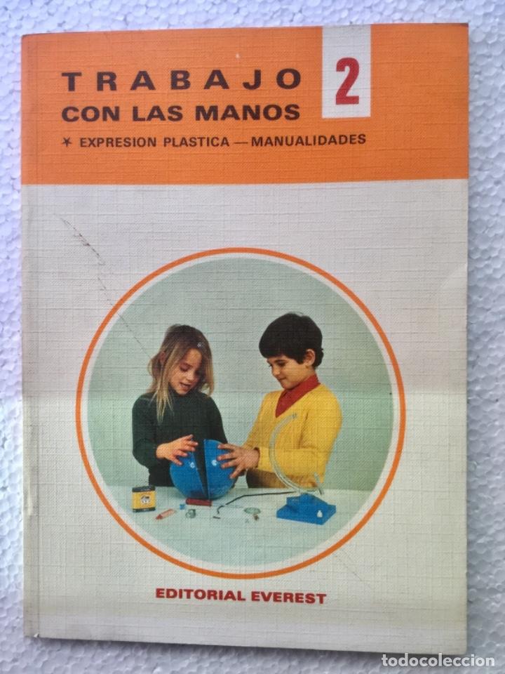Libros: Trabajo con las manos 2&ordm; EGB. EVEREST 1.973 - Foto 1