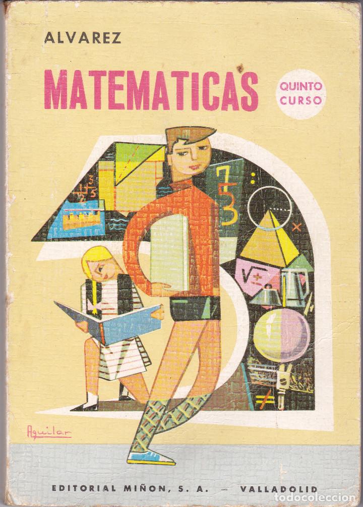 Libros: MATEMATICAS QUINTO CURSO - ALVAREZ - Foto 1