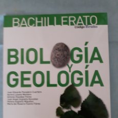 Libros: BIOLOGÍA Y GEOLOGÍA 1 BACHILLERATO. CÓDIGO BRUÑO. LIBRO DE TEXTO
