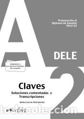 B&uuml;cher: Preparaci&oacute;n al DELE A2. Respuestas explicadas y transcripciones. Edici&oacute;n 2020 - Garc&iacute;a-Vi&ntilde;&oacute;