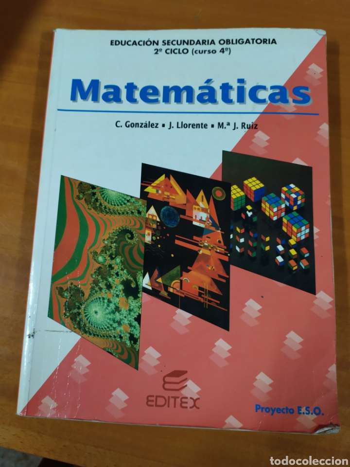 Libros: Libro matem&aacute;ticas ESO 4 - Foto 1
