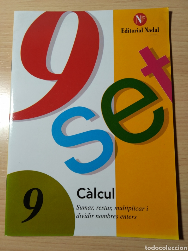 Libros: Col 9 set. C&agrave;lcul n 9. Ed Nadal. Nuevo - Foto 1