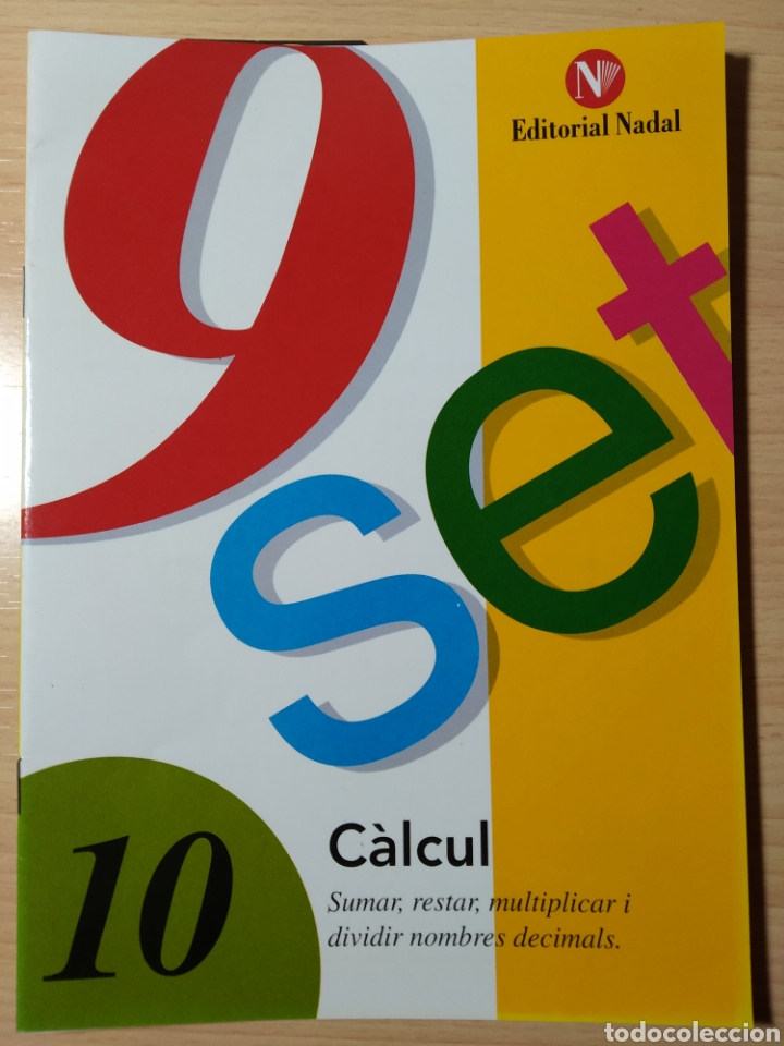 Libros: Col 9 set. C&agrave;lcul n 10. Ed Nadal. Nuevo - Foto 1