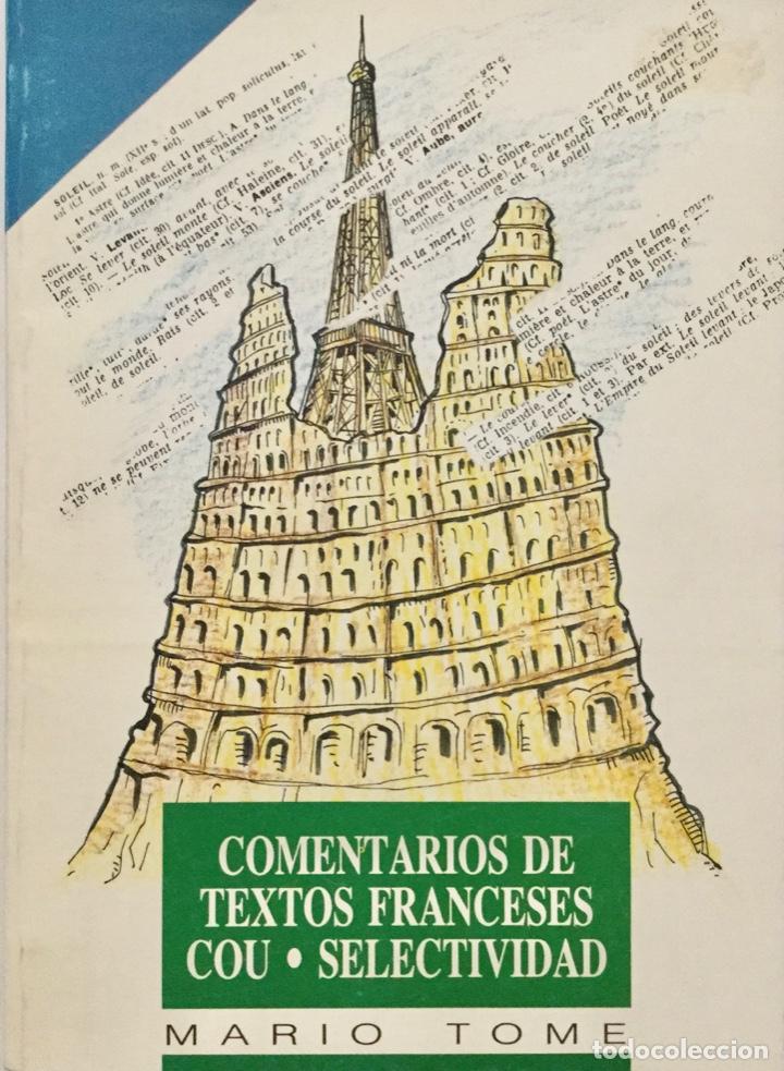 Libros: Comentarios de textos franceses. COU Y SELECTIVIDAD.  NUEVO - Foto 1