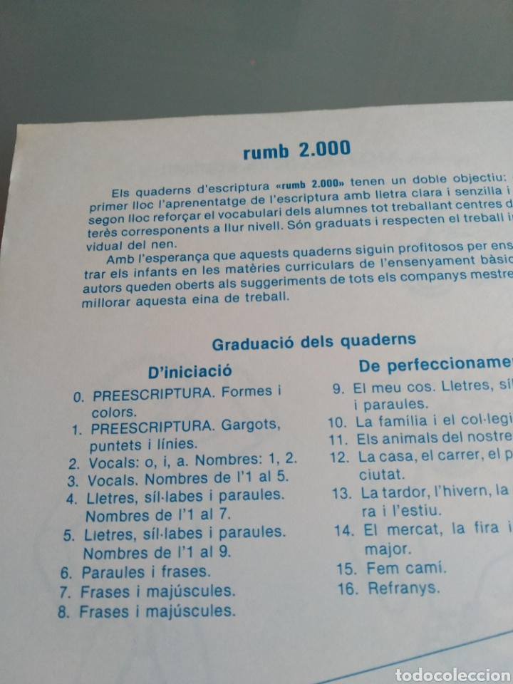 Libros: Rumb 2000 Preescriptura n 1 Nuevo - Foto 2