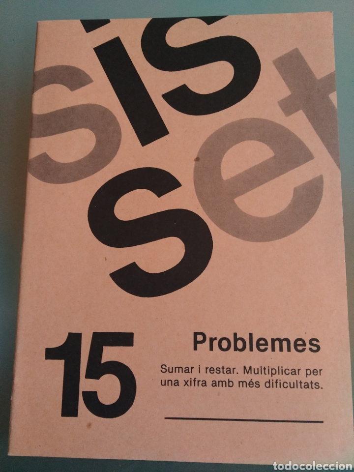 Libros: Sis set n 15 Problemes Nuevo Catal&aacute;n - Foto 1