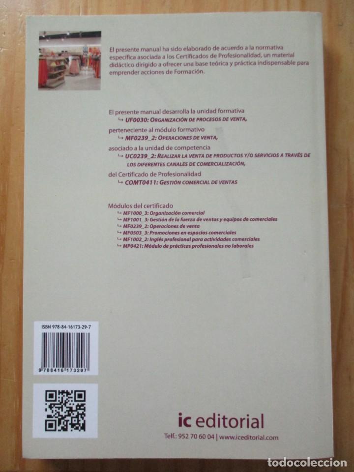 Libros: Gesti&oacute;n comercial de ventas - certificado de profesionalidad libros de texto - Foto 2