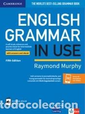 books: English Grammar in Use Fifth edition Klett edition. Book with answers and ebook and Augmented App -