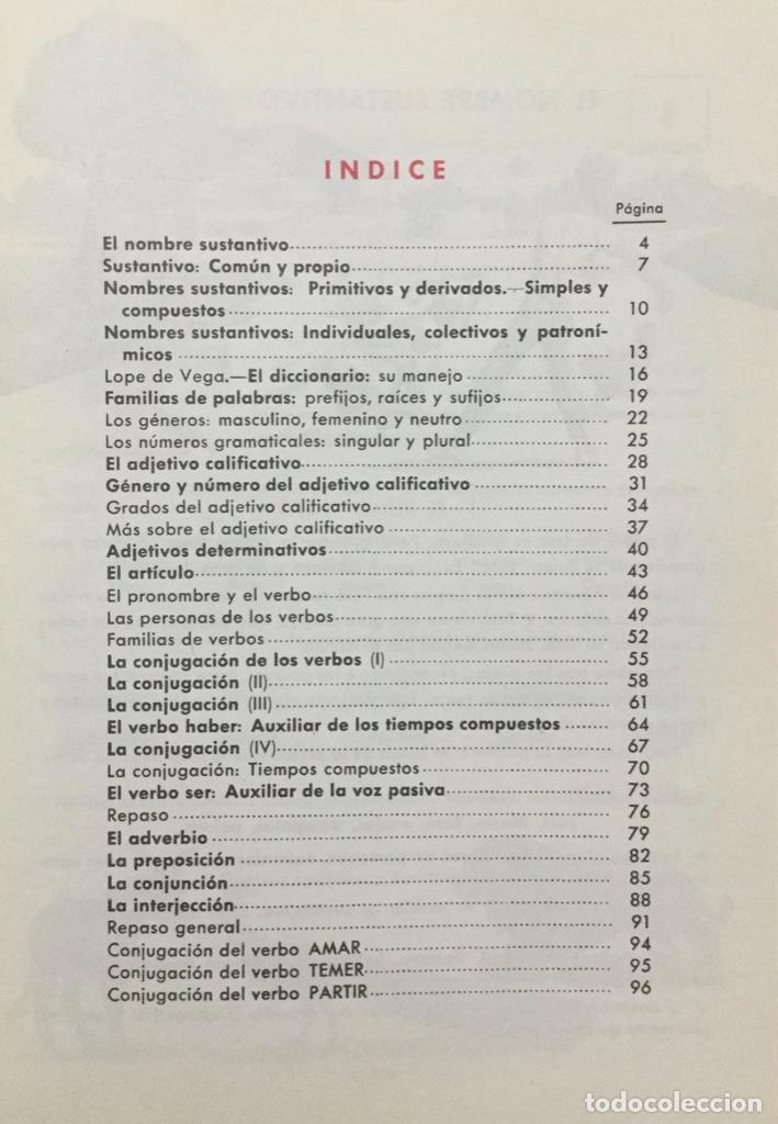 Libros: Lenguaje Cuarto Curso. Alvarez. M&iacute;&ntilde;&oacute;n. A&ntilde;o 1966. NUEVO - Foto 2