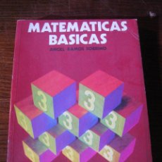 Livres: LIBRO TEXTO ESCOLAR ESCUELA 3º EGB MATEMATICAS BASICAS ANAYA. RAMOS SOBRINO.AÑO 1981 NUEVO SIN USO. Lote 240949395