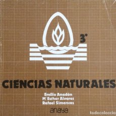 Libros: CIENCIAS NATURALES 3* BUP. ANAYA. NUEVO