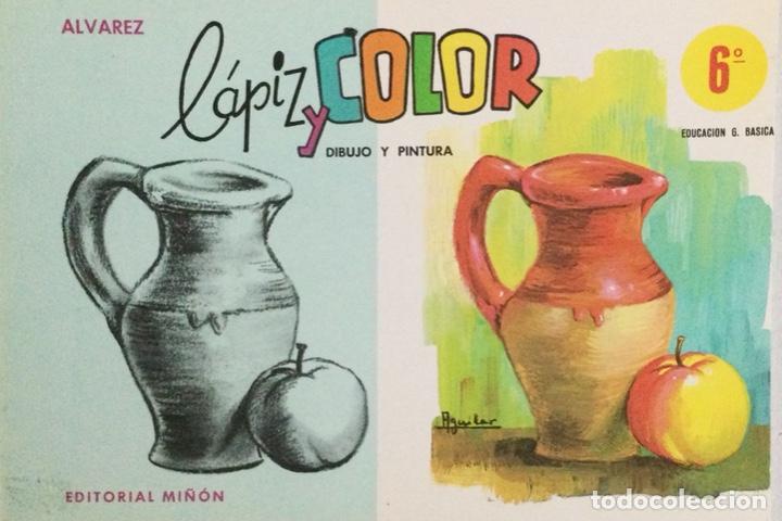 Libros: L&aacute;piz y Color 6* EGB. Alvarez. Mi&ntilde;&oacute;n. NUEVO - Foto 1