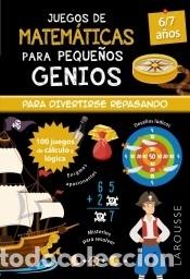 Livros: Juegos de matem&aacute;ticas para peque&ntilde;os genios 6-7 a&ntilde;os - Qu&eacute;n&eacute;e, Mathieu