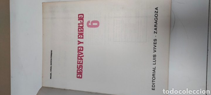 Libros: OBSERV&Oacute; Y DIBUJO. Edelvives 6EGB - Foto 3