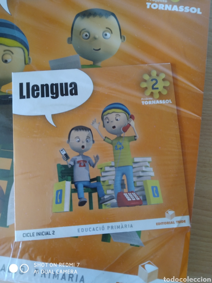 Libros: Pack 3 llengua 2 cicle inicial projecte Tornassol. Ed Teide. Catal&aacute;n - Foto 2