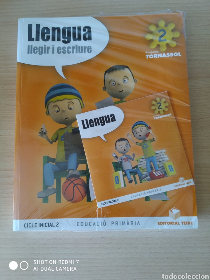 Libros: Pack 3 llengua 2 cicle inicial projecte Tornassol. Ed Teide. Catal&aacute;n - Foto 1