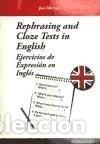 B&uuml;cher: Rephrasing and cloze tests in English - Merino Bustamante, Jos&eacute;