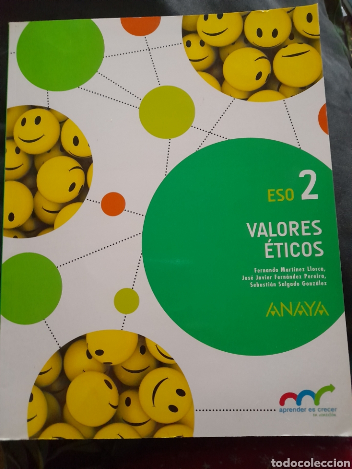 Libros: Valores &eacute;ticos. 2 ESO. Anaya - Foto 1
